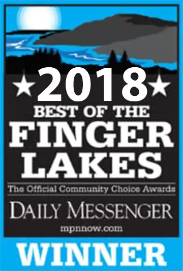 Best Pest Control Service of Finger Lakes 2018 award winner badge